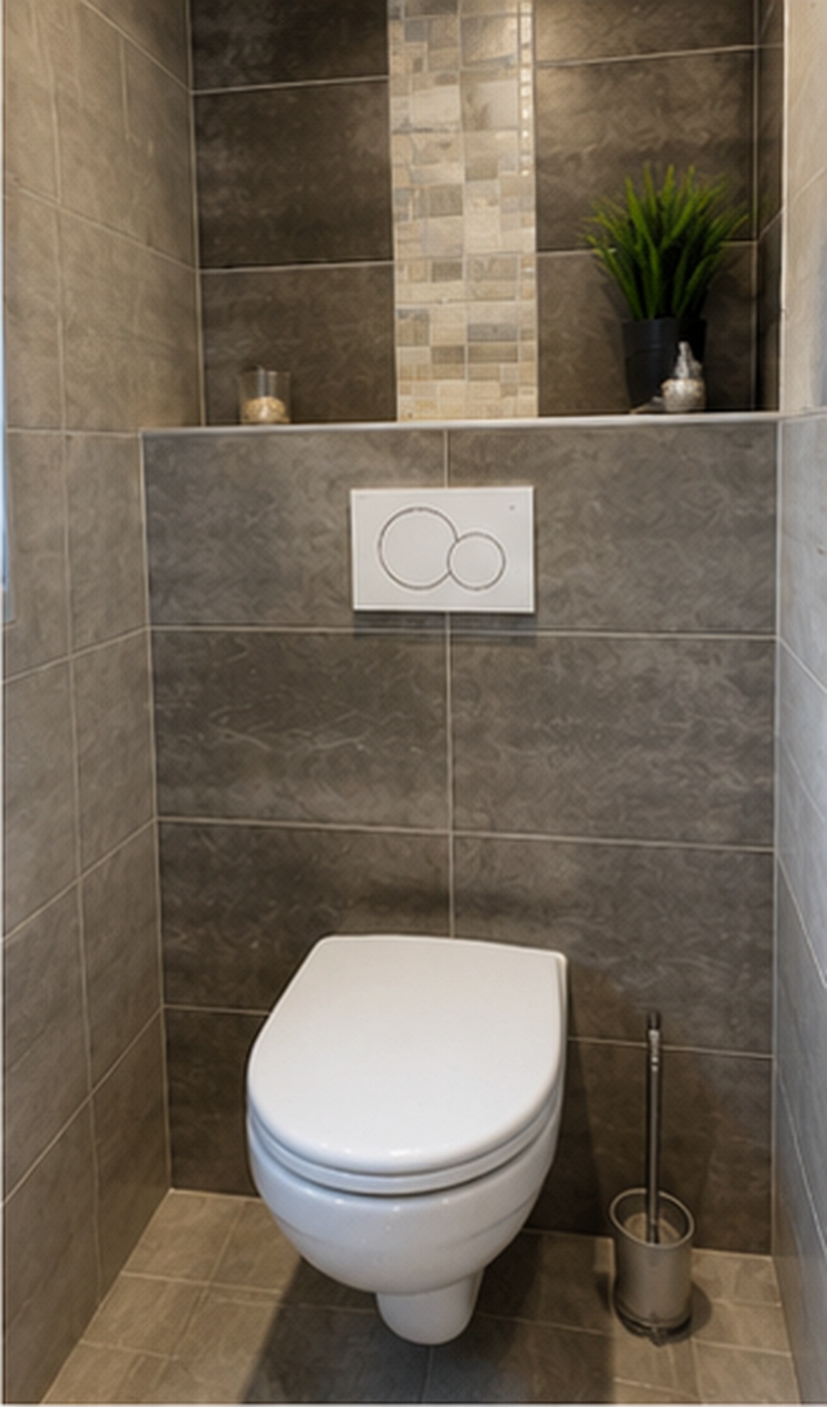 WC suspendu et installation sanitaire réalisés par LPC Chauffage